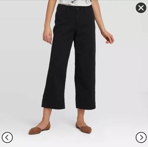 A New Day High Rise Wide Leg Cropped Pants